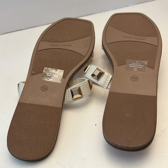 Marc Fisher Bonis Flat Sandals Size 10 New in Box - Picture 8 of 10